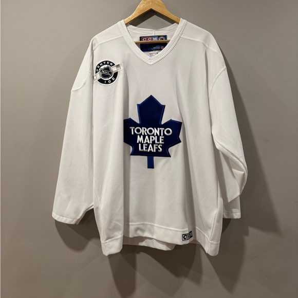 NHL Other - Vtg CCM Centre Ice Toronto Maple Leafs Practice NHL Hockey Jersey